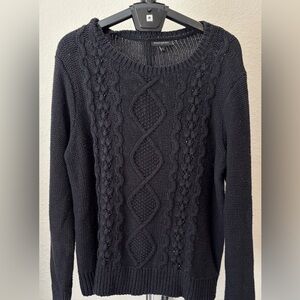 Banana Republic Factory Tunic Sweater, Black, XL, Used